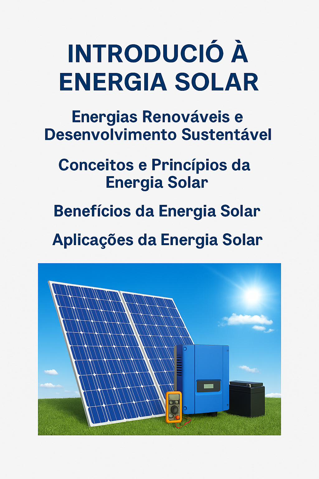 Curso de Energia Solar – Formação Técnica e Empreendedora